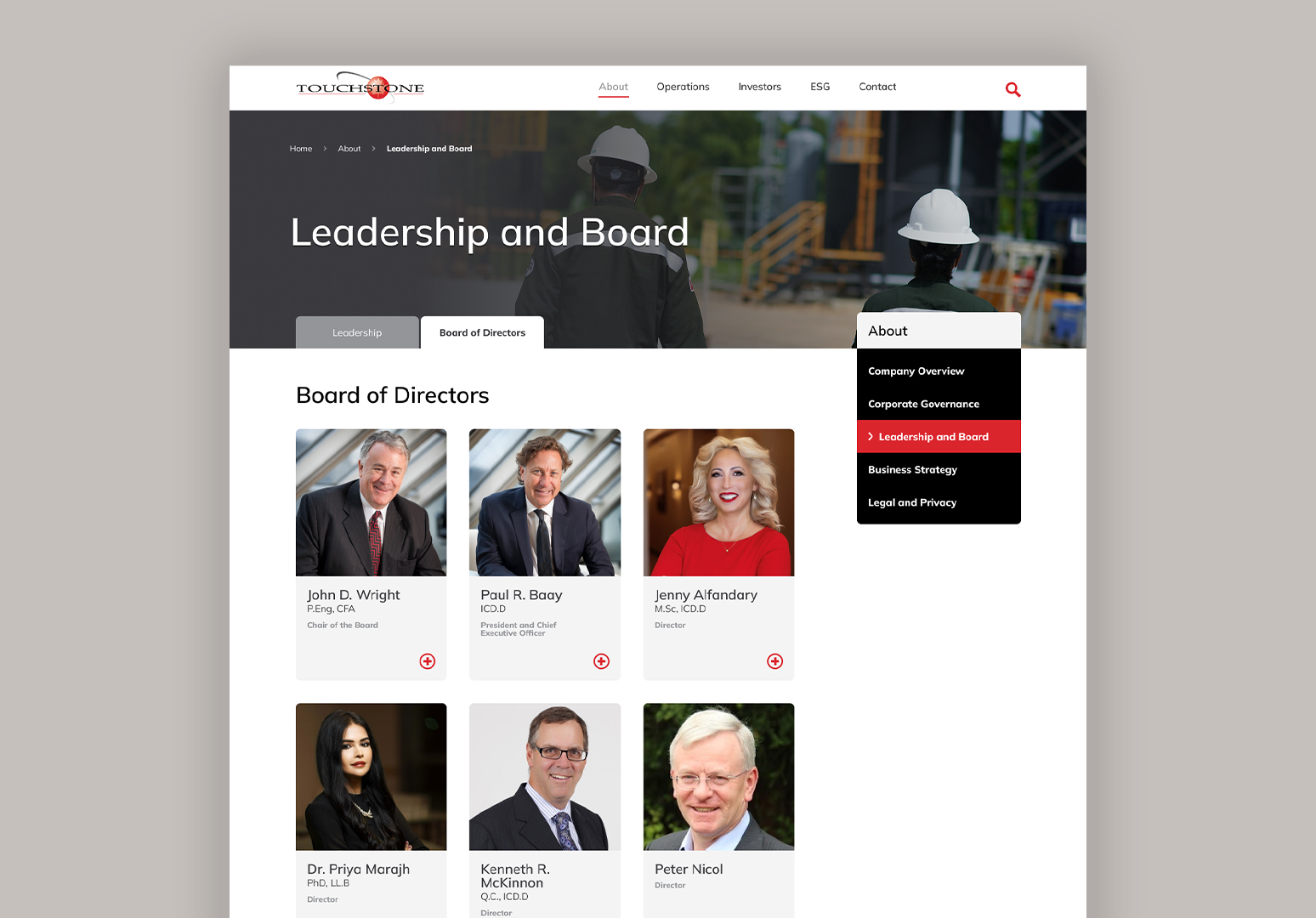 Touchstone Website Redesign 4