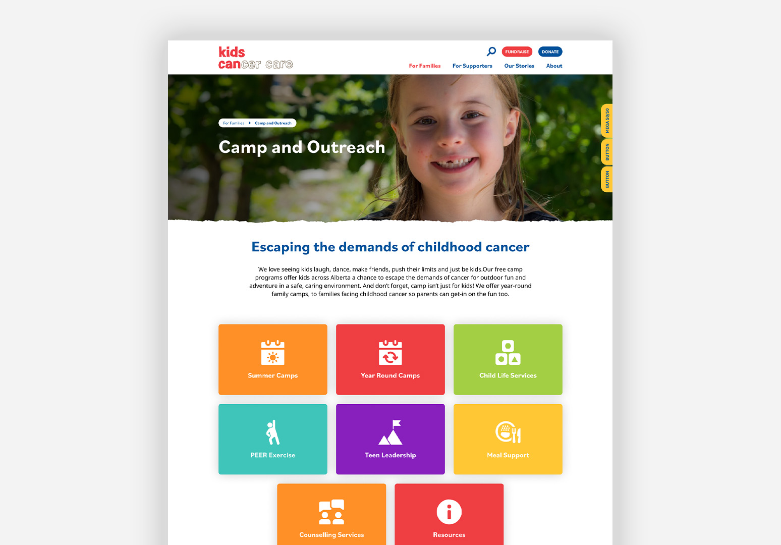 KCC website redesign second part 1