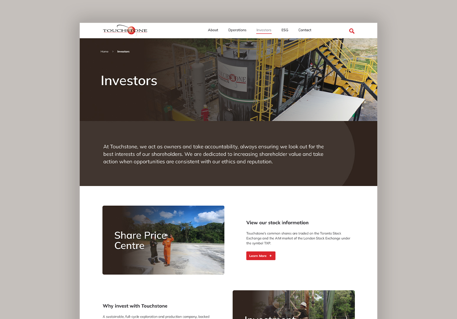 Touchstone Website Redesign 5