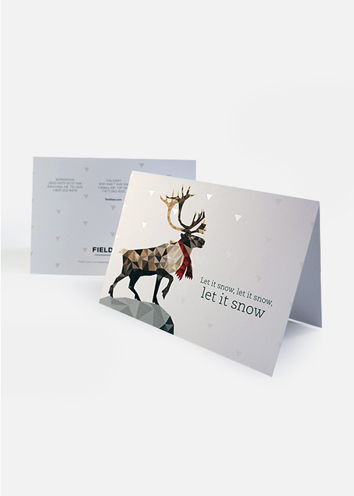 Let it Snow Holiday Card
