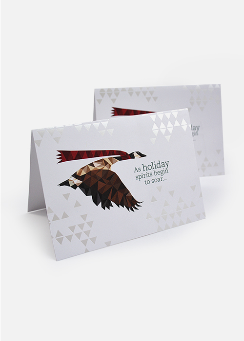 Goose Holiday Card